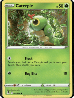 2021 Caterpie #1 Fusion Strike
