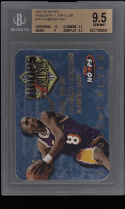 1997 Hoops Frequent Flyer Club Kobe Bryant #FF9 BGS 9.5