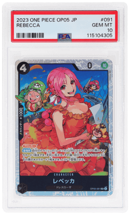 2023 One Piece Awakening of the New Era Japanese Rebecca #91 PSA 10