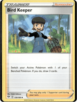 2020 Bird Keeper #159 Darkness Ablaze