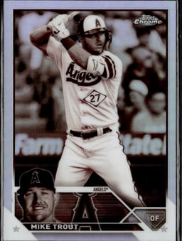 2023 Mike Trout #27 Topps Chrome