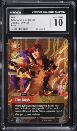 2025 Riftbound: LoL Origins Sett #269 CGC 10 GEM MINT
