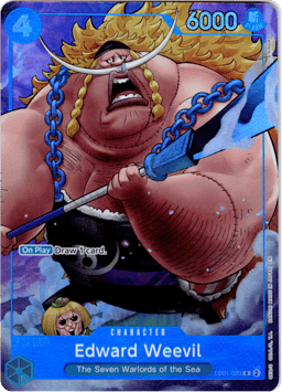 2022 Edward Weevil (Seven Warlords of the Sea Binder Set) #EB01-023 One Piece Promotion Cards