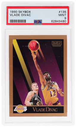 1990 Skybox Vlade Divac #135 PSA 9