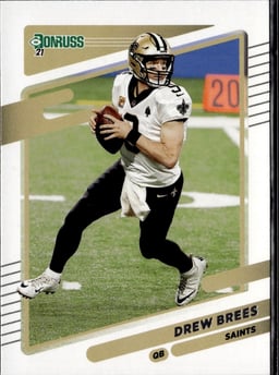 2021 Drew Brees #93 Donruss