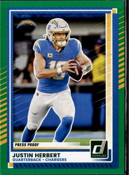 2025 Justin Herbert #146 Donruss