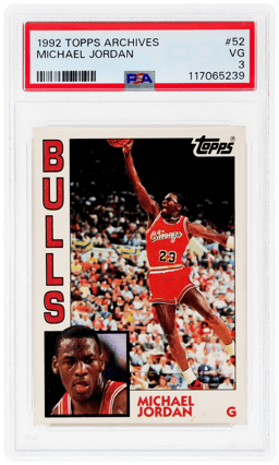 1992 Topps Archives Michael Jordan #52 PSA 3