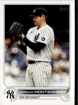 2022 Jordan Montgomery #382 Topps