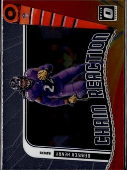 2024 Derrick Henry #3 Donruss Optic Chain Reaction