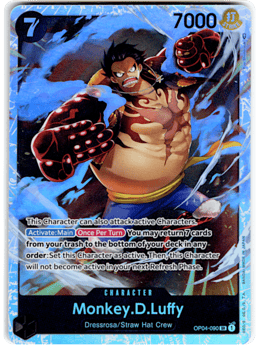 2023 Monkey.D.Luffy (foil) #90 Kingdoms of Intrigue