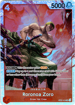2025 Roronoa Zoro (foil) #15 EX Gear 5
