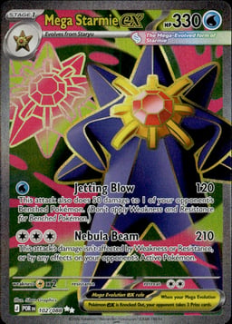 2026 Mega Starmie ex #102 Perfect Order