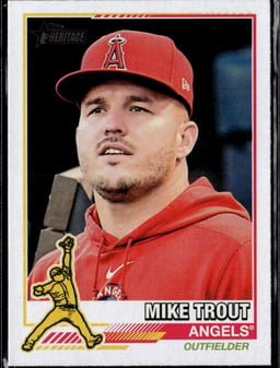2023 Mike Trout #76R-15 Heritage
