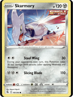 2021 Skarmory #182 Fusion Strike