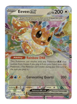 2025 Eevee ex #75 Prismatic Evolutions