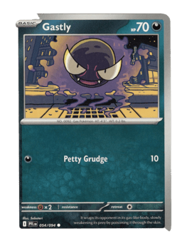 2025 Gastly #54 Phantasmal Flames