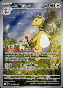2026 Ampharos #90 Chaos Rising