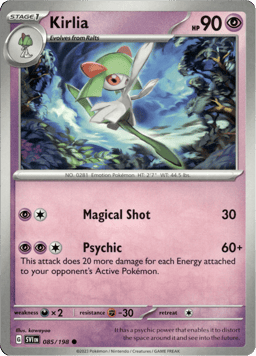2023 Kirlia #85 Scarlet & Violet