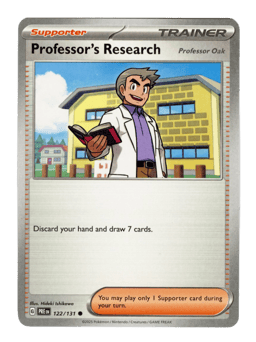 2025 Professor's Research #122 Prismatic Evolutions