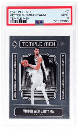 2023 Panini Phoenix Temple Men Victor Wembanyama #7 PSA 9