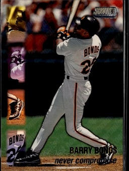 1999 Barry Bonds #NC5 Stadium Club Never Compromise
