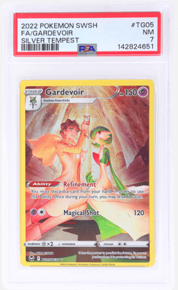 2022 Pokemon Sword and Shield Silver Tempest Trainer Gallery Gardevoir #TG05 PSA 7