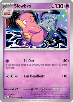 2026 Slowbro #30 Pitch Black