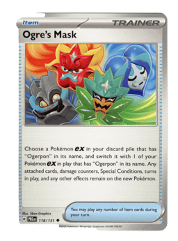 2025 Ogre's Mask #118 Prismatic Evolutions