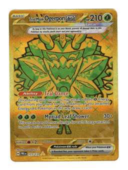 2025 Teal Mask Ogerpon ex #177 Prismatic Evolutions