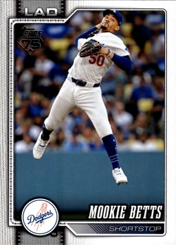 2026 Mookie Betts #41 Topps