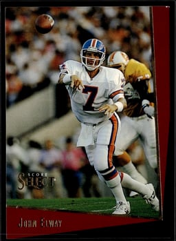1993 John Elway #34 SelScore Select