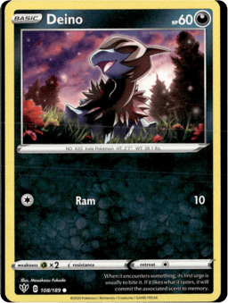 2020 Deino #108 Darkness Ablaze