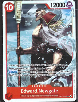 2026 Edward.Newgate (foil) #5 The World's Strongest Warriors