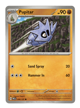 2025 Pupitar #48 Prismatic Evolutions
