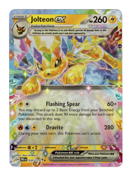 2025 Jolteon ex #30 Prismatic Evolutions