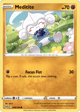2022 Meditite #99 Lost Origin