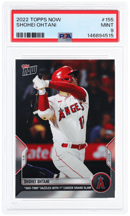 2022 Topps Now Shohei Ohtani #155 /5132 PSA 9
