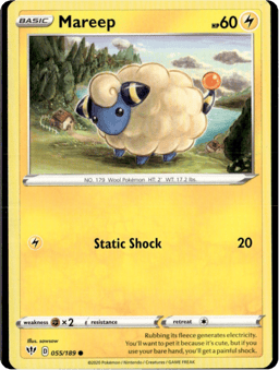 2020 Mareep #55 Darkness Ablaze
