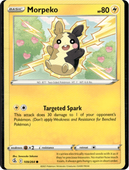 2021 Morpeko #109 Fusion Strike