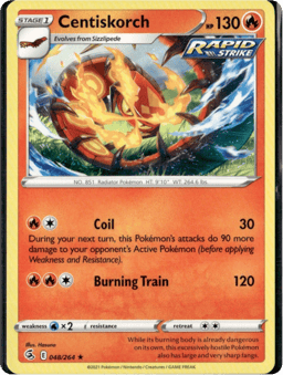 2021 Centiskorch #48 Fusion Strike