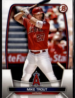 2023 Mike Trout #89 Bowman