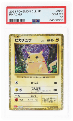 2023 Pokemon Classic Charizard and Ho Oh Ex Deck Japanese Pikachu #008 PSA 10
