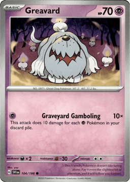 2023 Greavard #104 Scarlet & Violet