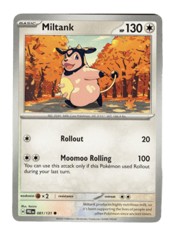 2025 Miltank #81 Prismatic Evolutions