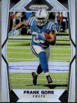 2017 Frank Gore #9 Prizm
