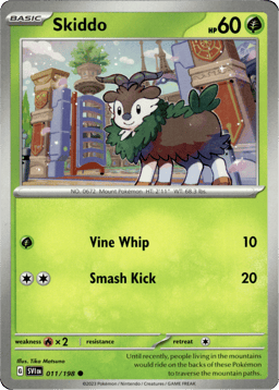 2023 Skiddo #11 Scarlet & Violet