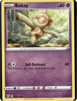 2021 Baltoy #57 Battle Styles