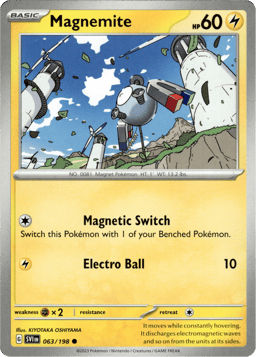 2023 Magnemite #63 Scarlet & Violet