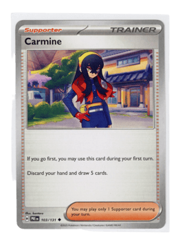 2025 Carmine #103 Prismatic Evolutions