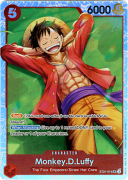 2025 Monkey.D.Luffy (foil) #14 EX Gear 5
